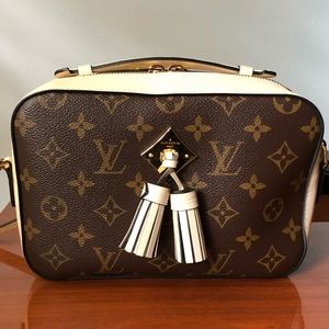Authentic Louis Vuitton Saintonge Cream